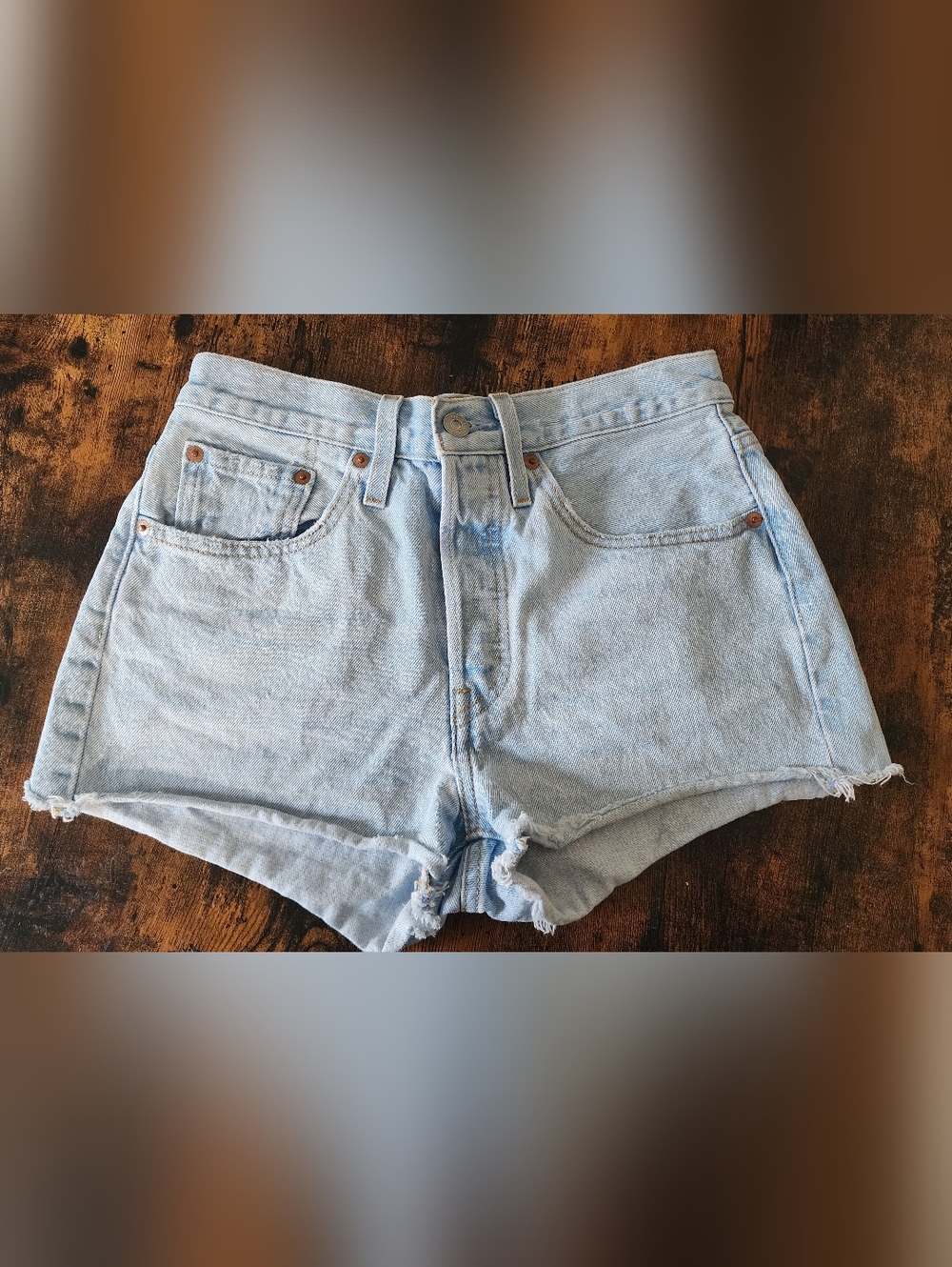 Levi 501 Womens Shorts Size 26